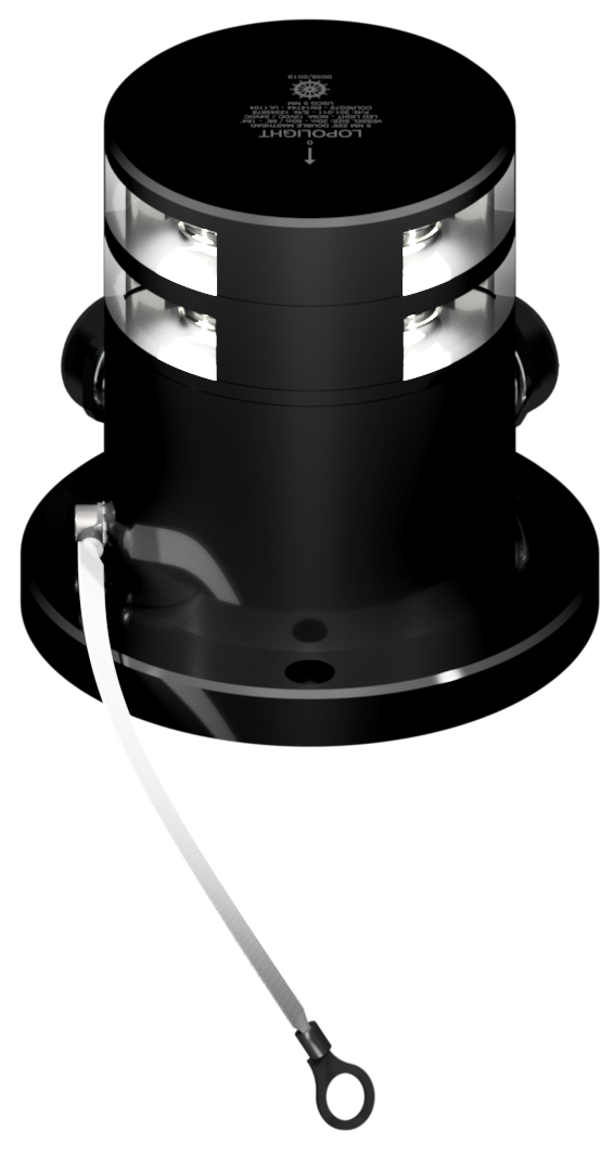 5nm 225° Masthead, double, black Ex Zone 1&2